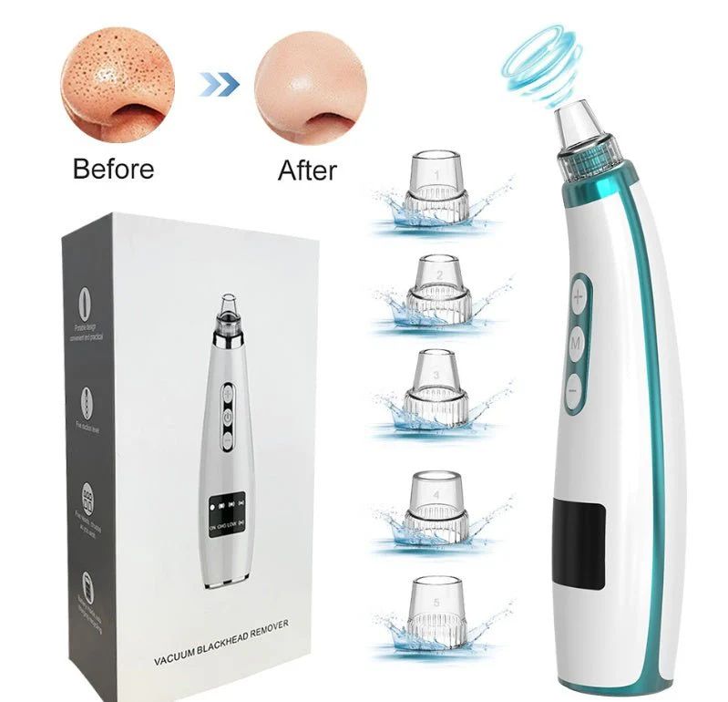 Electric Blackhead Remover – Pore Vacuum Suction & Deep Face Cleaner