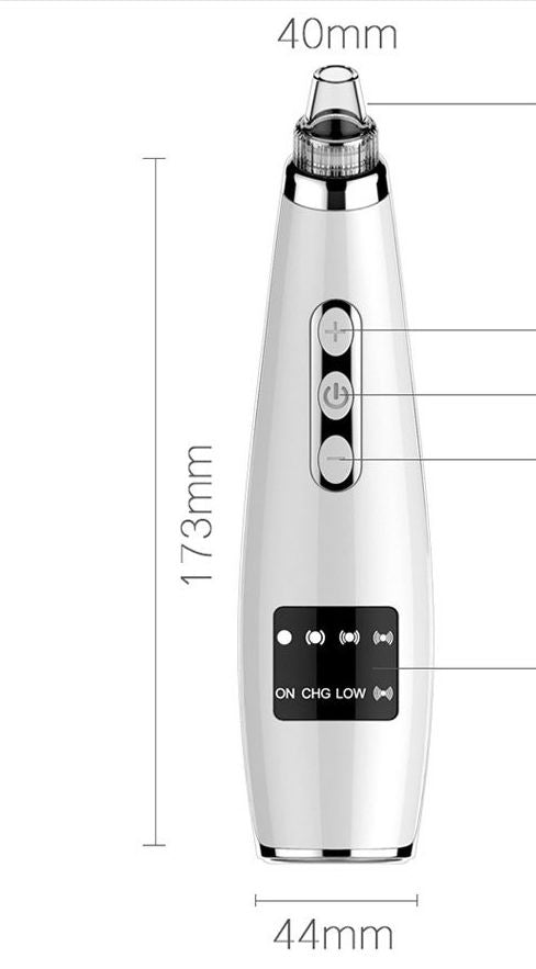 Electric Blackhead Remover – Pore Vacuum Suction & Deep Face Cleaner