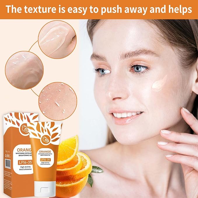 Orange Brightening Exfoliating Gel – Radiant & Smooth Skin
