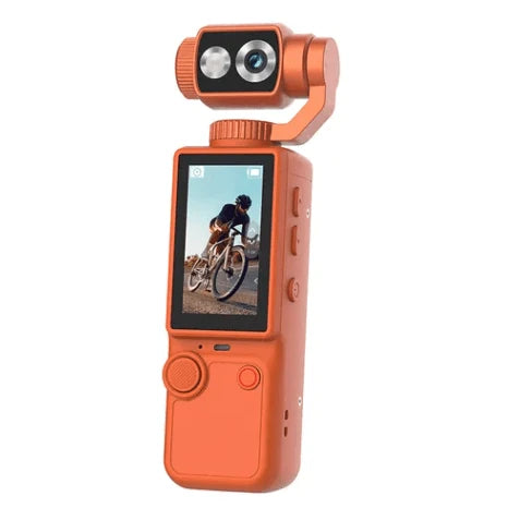 OZOT Q8 4K Gimbal Camera – Handheld Stabilized Vlogging Camera